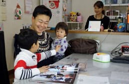 日本生命の懸田さんは育休を通して、家事をこなしながら子どもと向き合う難しさに気付いたという