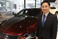 東京トヨペット レクサス青山セールスコンサルタントの藤崎丈明さん