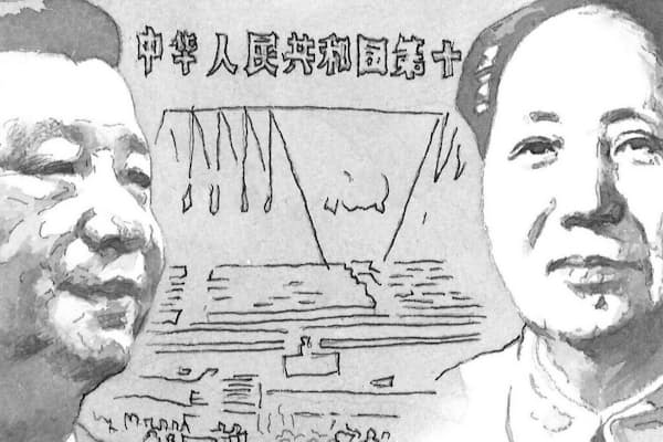 中国の指導者たちは、民主化は安定した社会秩序を保証しないと考えてきた　イラスト・よしおか　じゅんいち