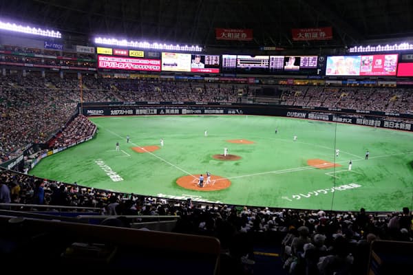 IoTの技術が日本のプロ野球を変えようとしている（福岡市のヤフオクドーム）