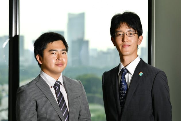 米マサチューセッツ工科大学に留学した前田智大さん(左)と副島智大さん