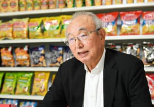 カルビーの創業家出身で社長や会長を務めた松尾雅彦氏。2018年に亡くなった