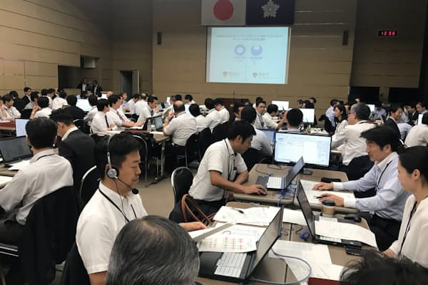 関係機関は東京五輪・パラリンピックでのサイバー攻撃を想定した訓練を重ねている