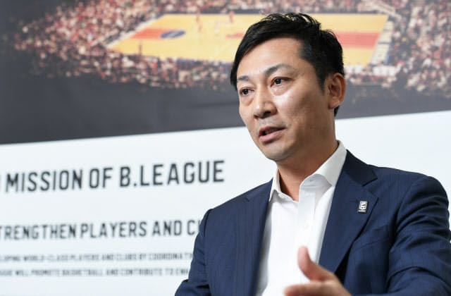 Bリーグチェアマン　島田慎二氏