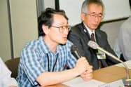 「はやぶさ」は2003年5月9日に打ち上げられた（左が川口氏）