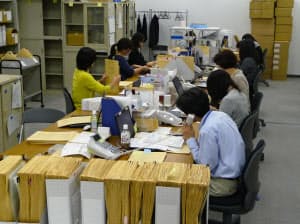 新制度の支給認定手続きが始まった（京都市保育課の支給認定等業務センター）