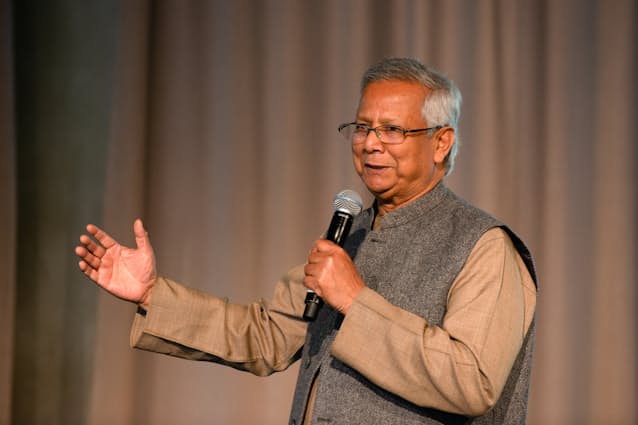 経済学者・社会起業家のムハマド・ユヌス氏 ©Yunus Centre
