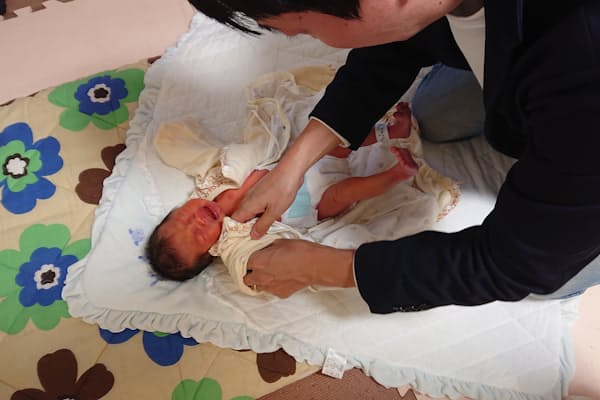 ショーケースの前田大地さんは第3子の誕生に合わせて約1カ月の育休を取った