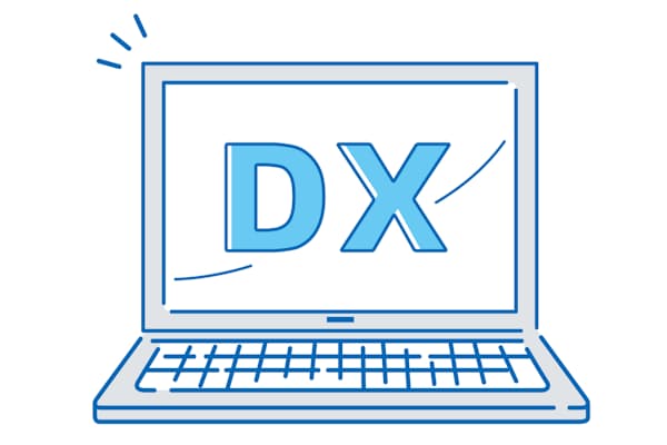 会社のパソコンとDXのつながりはなかなかイメージしにくい（イラストはイメージ=PIXTA）