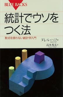 『統計でウソをつく法』　ダレル・ハフ著　高木秀玄訳　講談社ブルーバックス