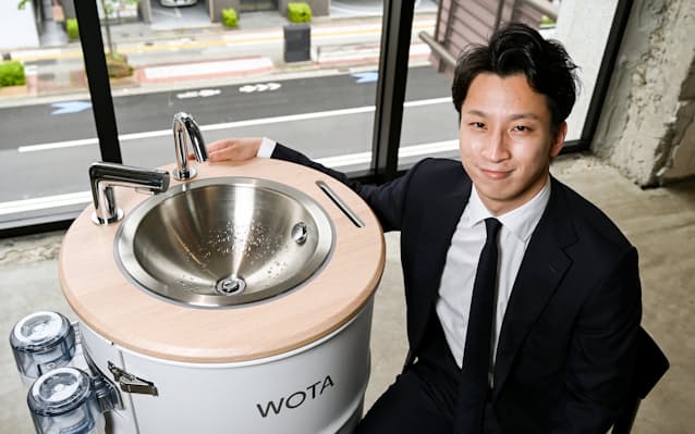 WOTA(ウォータ)CEO 前田瑶介氏
