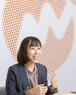 カスタマーサクセスは分析アナリスト的なスキルが求められる仕事、と語る辻さん(撮影=山田麻那美)