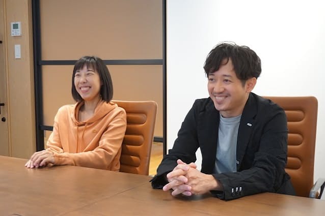 LIFULLの村川麻衣さん（左）と羽田幸広さん（右）