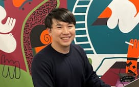 DX人材に認定された入社5年目の若手、入村さん