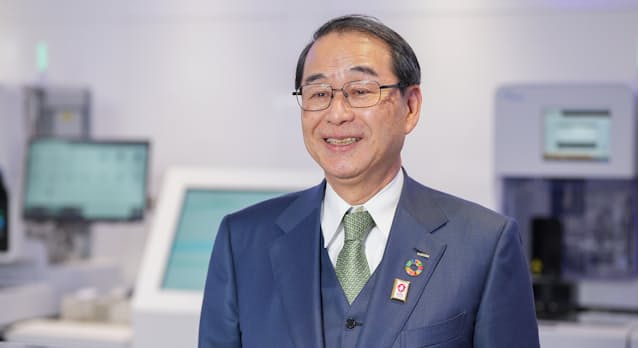 シスメックス会長兼社長 家次恒氏