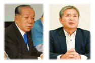 船井氏（左）と前田氏