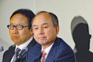 ソフトバンクグループ社長の孫正義氏（8日の決算会見）