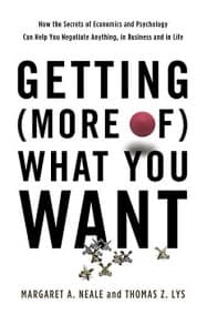 米国で出版された著書「Getting (More of) What You Want」