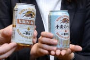 キリンビールは主力商品「一番搾り」に経営資源を集中して成果を上げた