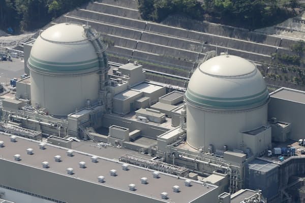 4号機が5月中旬に再稼働した、関西電力の高浜原子力発電所（福井県）