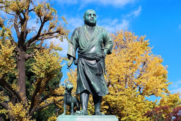 東京・上野にある西郷隆盛の銅像