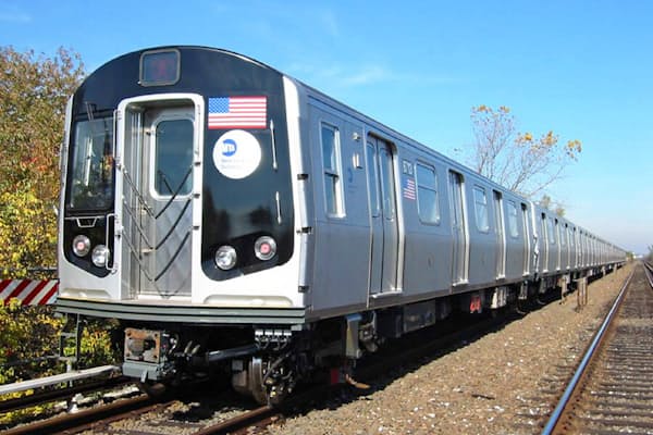 米ニューヨーク地下鉄でシェア首位の川崎重工業の車両