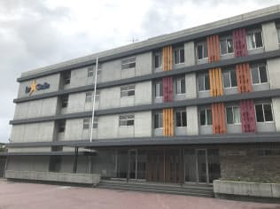 5年前に建て替えたラ・サールの寮