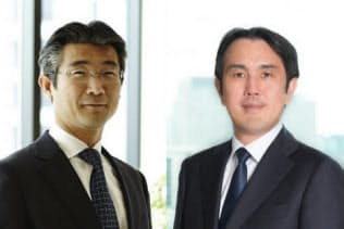 木村亮示氏（左）と木山聡氏