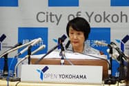 横浜市の林文子市長は8月、カジノを含む統合型リゾート（IR）の誘致を正式表明した