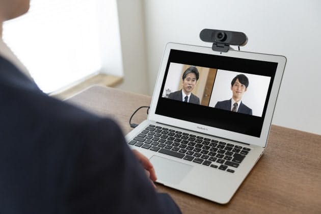 オンライン面接の普及は、採用の判断にも変化をもたらしつつある(写真はイメージ) =PIXTA