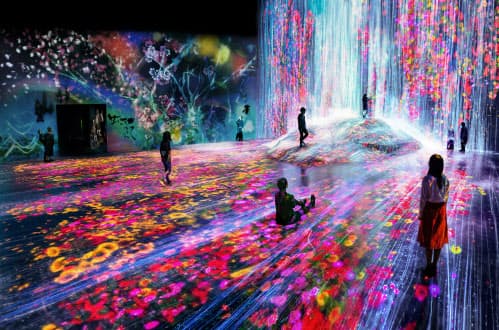 東京・台場のミュージアム「チームラボボーダレス」は開館1年で世界160以上の国・地域から230万人を集めた (c)チームラボ