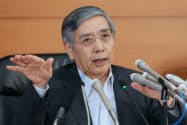 日銀の黒田東彦総裁は2013年春に「異次元」の金融緩和政策を始めた